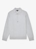 Dillighan fijngebreide trui met polokraag  - Soft Grey / Grijs