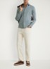 Duke slim fit overhemd - Steel Blue / Blauw