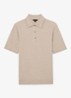 Era polo met structuur - Bruin