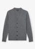 Fairclough fijngebreid vest van merino wol  - Grey / Grijs