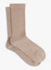 Felicia ribgebreide sokken - Beige