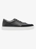 Finton sneaker van leer met suède details - Zwart