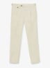 Float tapered fit pantalon met steekzakken - Beige