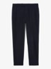 Found tailored fit pantalon in wolblend - Navy / Blauw