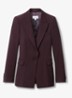 Gabi blazer met klepzakken - Aubergine
