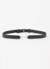 Hayley riem van leer - Black / Zwart