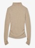 Heidi top met col - Beige