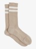 Henman sokken met ribstructuur - Beige