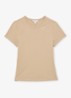 Jolie T-shirt met stretch - Camel