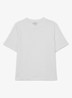 Josie T-shirt met ronde hals - Wit
