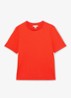 Josie T-shirt met ronde hals - Rood