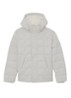 Klause puffer jas met quilt patroon en steekzakken - Stone / Beige