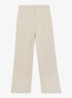 Layla wide leg joggingbroek van wol en lyocell - Wit