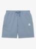 Levin straight fit korte broek met steekzakken - Staalblauw