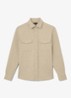 Mcshane overshirt met borstzakken - Beige