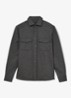 Mcshane overshirt met borstzakken - Grijsmele