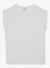 Millie T-shirt met ronde hals - Wit
