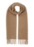 Picton sjaal in kasjmierblend 185 x 45 cm - Camel