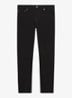 Picton slim fit jeans met steekzakken - Zwart