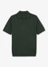 Regular fit polo met gemêleerd dessin - Dark Green / Groen
