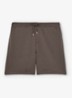 Reid straight fit korte broek met steekzakken - Lichtbruin