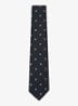 Rocco stropdas in wolblend - Navy / Blauw