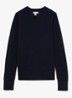 SADIE Ultra-Soft Merino Wool Crew-Neck Jumper - Blauw