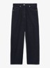 SELIN Mid-Rise Straight-Leg Jeans - Donkerblauw