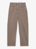 SELIN Mid-Rise Straight-Leg Jeans - Naturel
