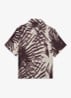Shindora regular fit overhemd met grafische print - Bordeauxrood