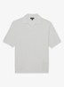 Sol regular fit polo met structuur - White / Wit