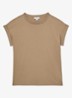 Tommie T-shirt met stretch - Taupe