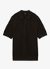 WARREN Cotton-Blend Basket-Stitch Polo Shirt - Bruin