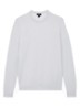 Wessex sweater van merino wol - Lichtblauw