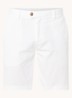 Wicket straight fit korte chino met steekzakken - White / Wit