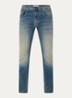 Anbass slim fit jeans met steekzakken - Indigo