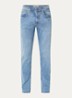 Grover slim fit jeans met medium wassing - Lichtblauw