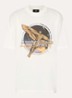 Golden Tour T-shirt met front- en backprint - Beige
