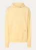Owners Club hoodie met logo- en backprint - Geel