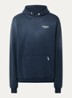 Owners Club hoodie met logo- en backprint - Donkerblauw