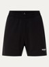 Owners Club loose fit korte joggingbroek met logoprint - Zwart
