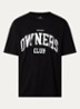 T-shirt met logoprint - Zwart