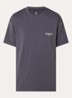T-shirt met logoprint - Antraciet