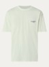T-shirt met logoprint - Lindegroen