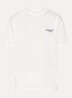Team 247 T-Shirt met logo- en backprint - Wit