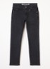 James straight leg jeans met steekzakken - Zwart