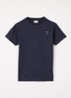Seth T-shirt met logo - Donkerblauw