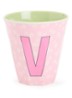 Kinderbeker V 25 cl - Roze