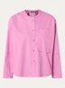 Blouse met borstzak - Roze