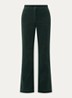 High waist flared fit pantalon met stretch - Lichtblauw